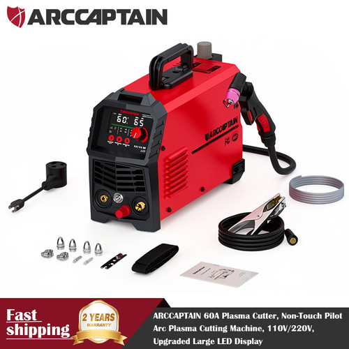 Arccaptain 60a plasma cutter - arccaptain,
