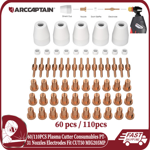 Arccaptain 60pcs 110pcs plasma - 60pcs/110pcs,